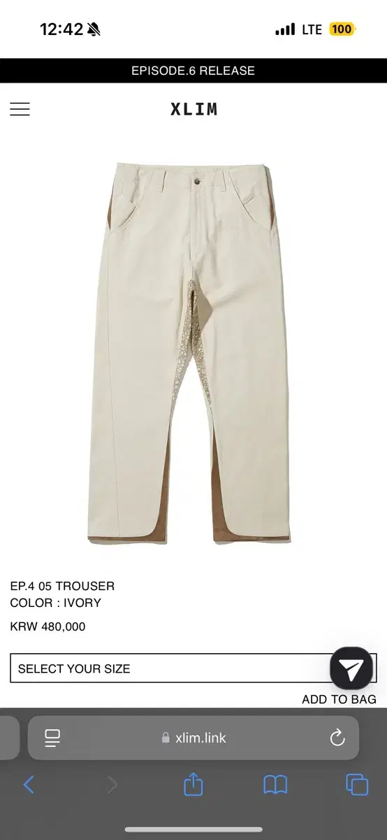 xlim ep4 05 trouser 1size