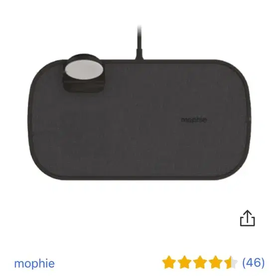 Mophie 애플 3 in 1 무선 고속충전패드