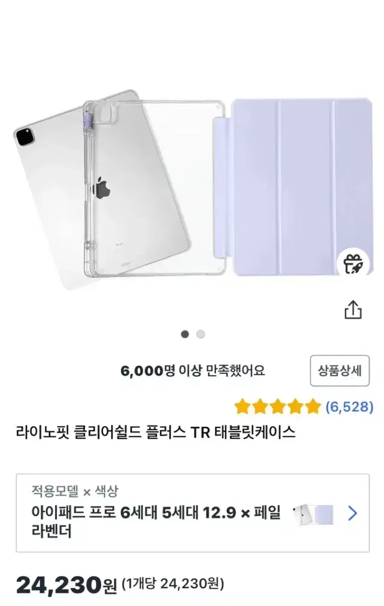 라이노핏 클리어쉴드 플러스 TR 12.9인치