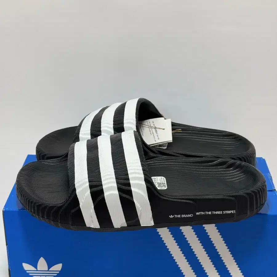 아디다스 Adidas 아딜렛 22 코어 블랙 275mm 슬리퍼