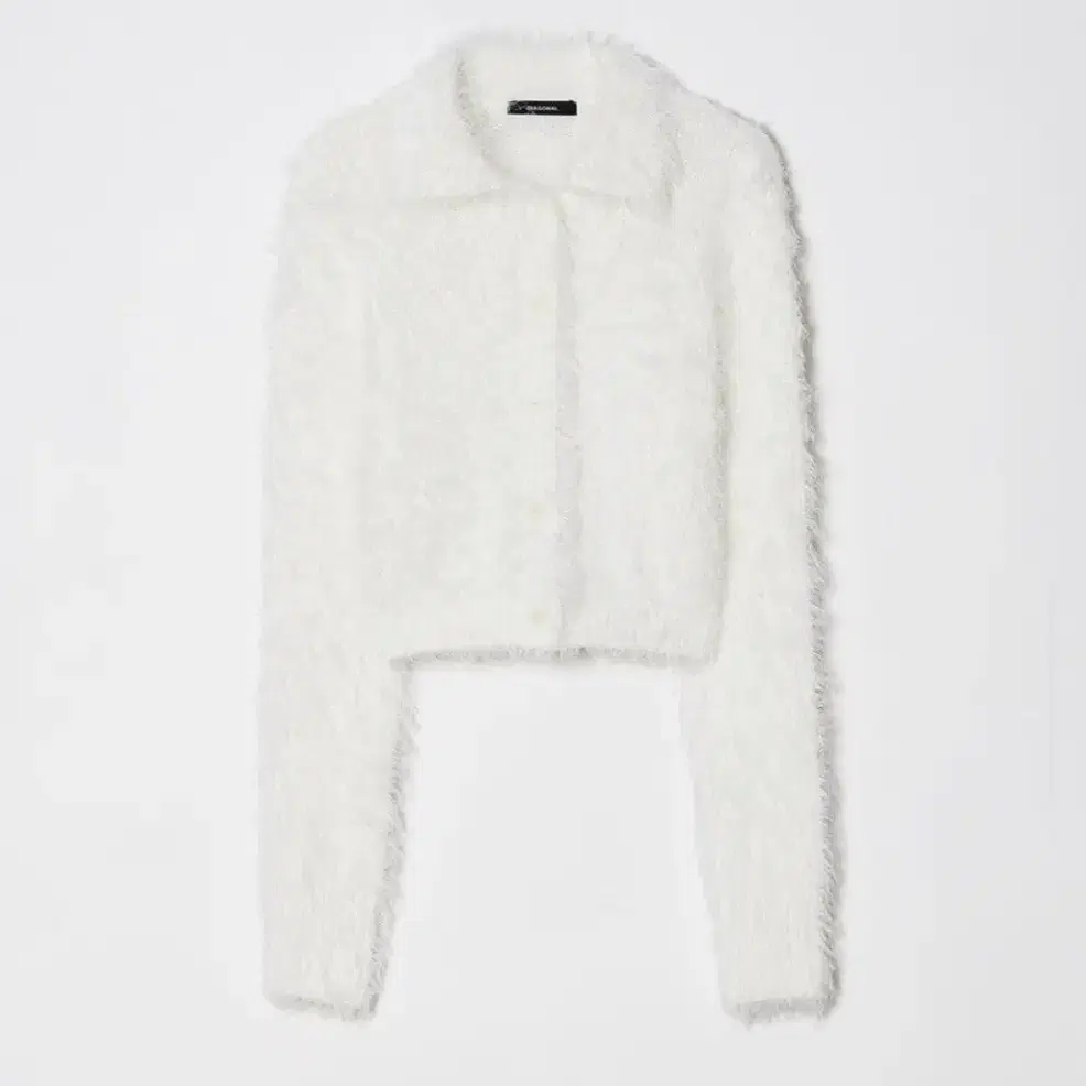 다이애그널 FUZZY MIXED KNIT CARDIGAN 23FW