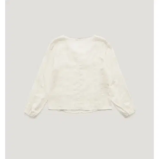 FARVEN BELL LACE BLOUSE_IVORY