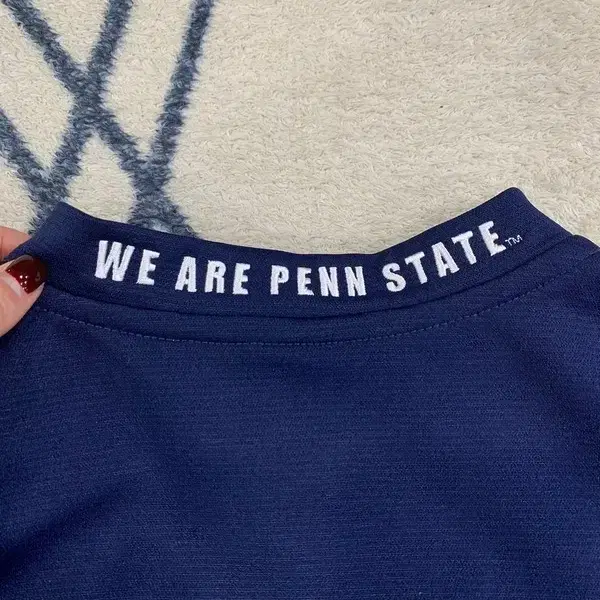 나이키 드라이핏 WE ARE PENN STATE 반집업 슬리브 M