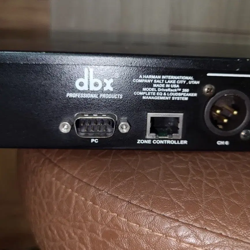 Dbx 260 dsp 스피커 프로세서