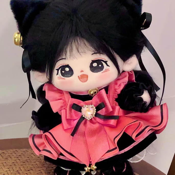 (당일발송) 20cm 인형옷 고양이 마법사