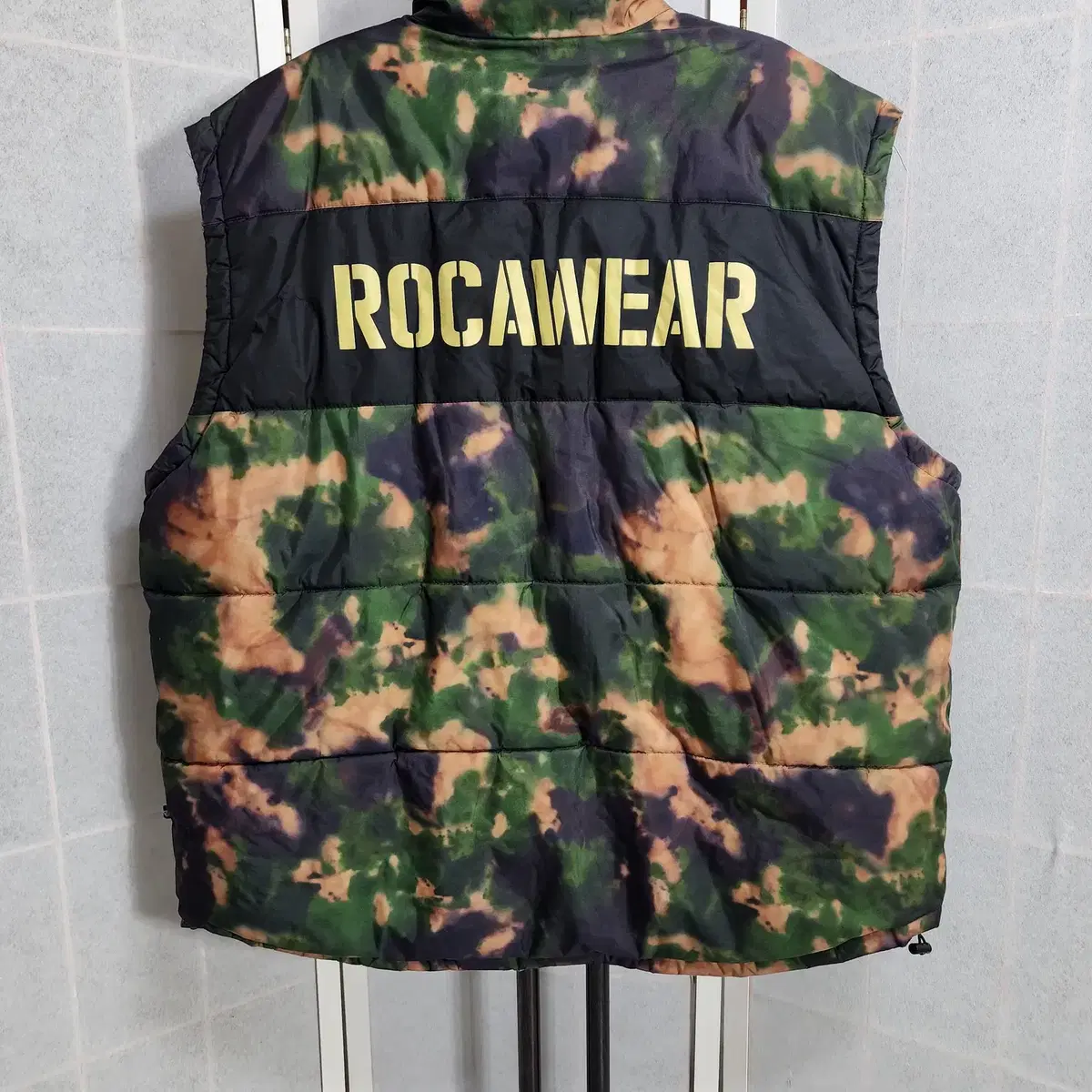 ROCAWEAR 패딩조끼4XB 빅사이즈 남성패딩조끼*