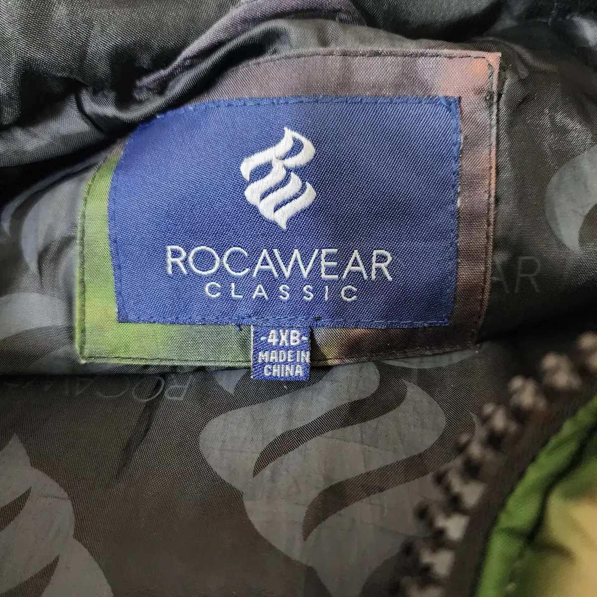 ROCAWEAR 패딩조끼4XB 빅사이즈 남성패딩조끼*