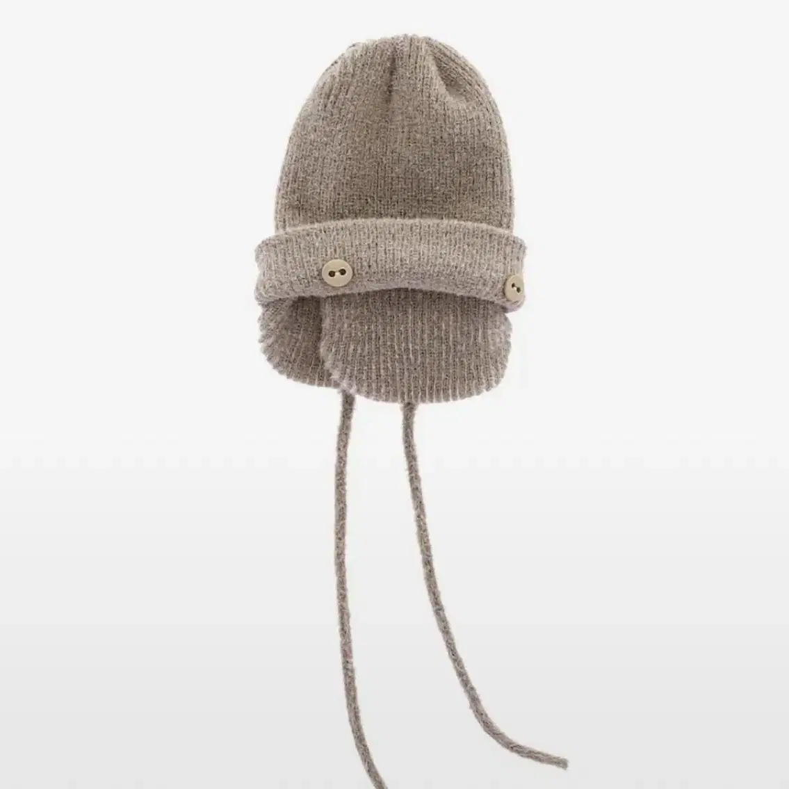 쎄쎄쎄 비니 베이지  2-WAY EARFLAP BEANIE BEIGE