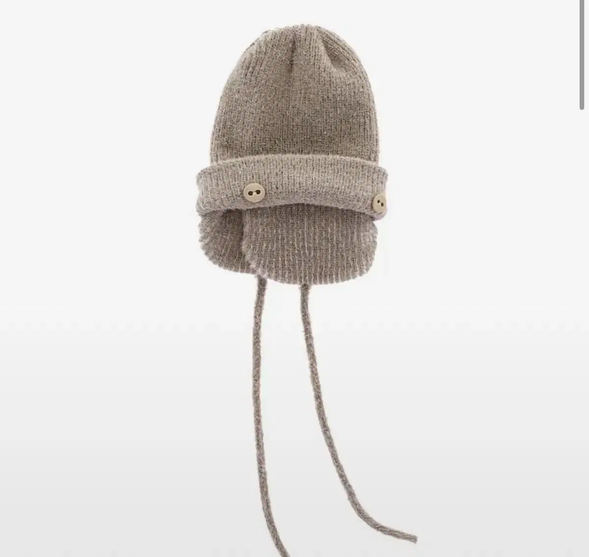 쎄쎄쎄 비니 베이지  2-WAY EARFLAP BEANIE BEIGE