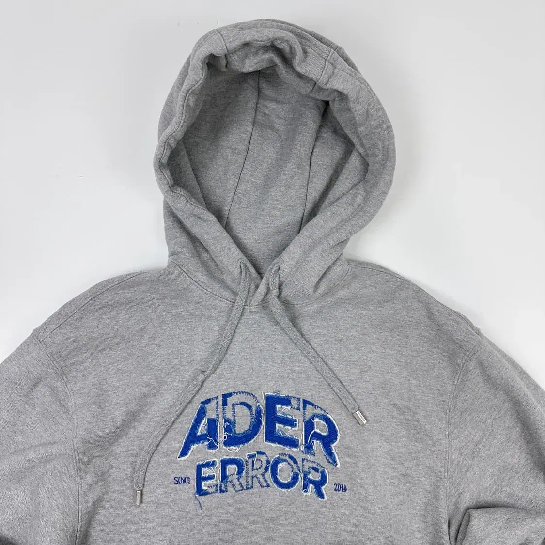 Ader Error 아더에러 에드카 로고 후드 그레이 M