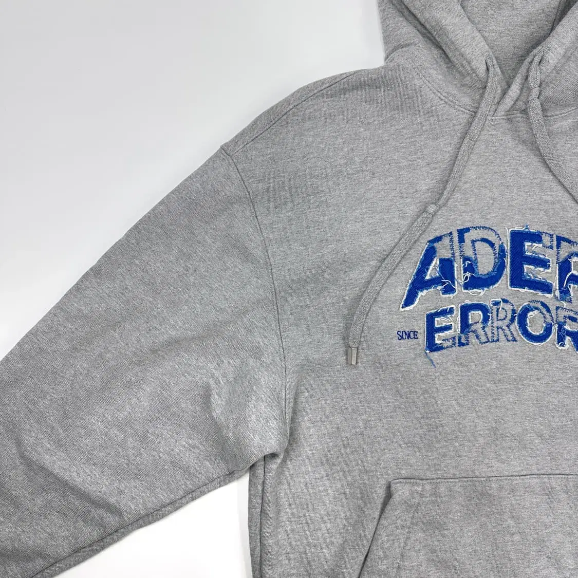 Ader Error 아더에러 에드카 로고 후드 그레이 M