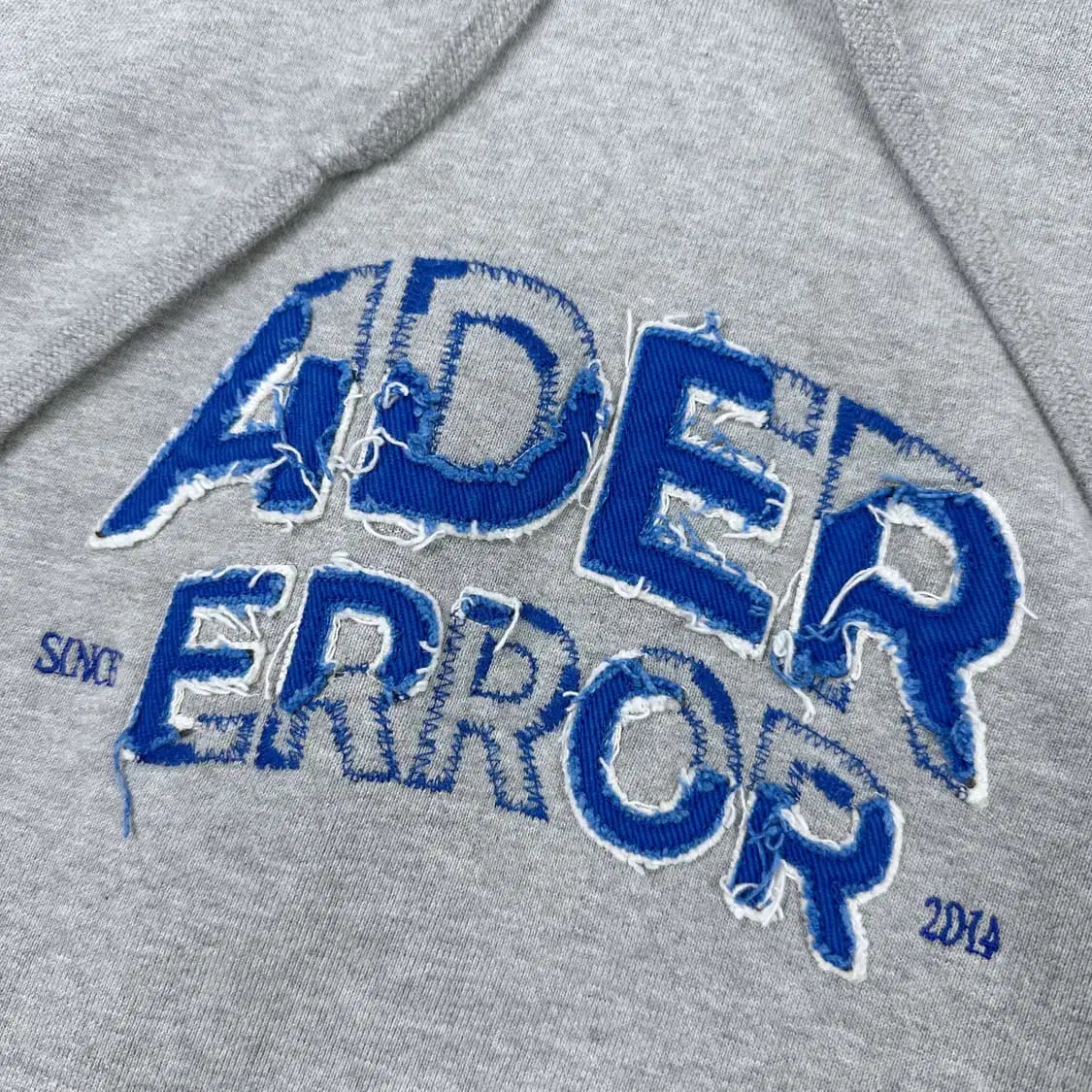 Ader Error 아더에러 에드카 로고 후드 그레이 M