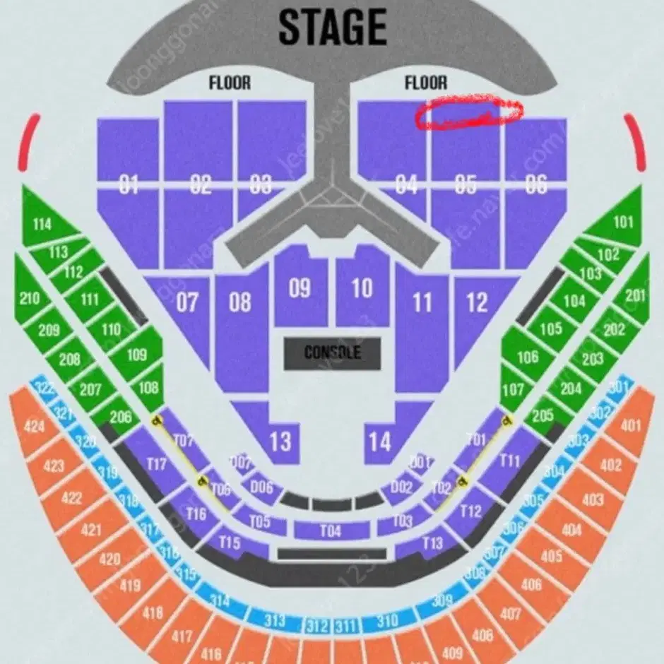 임영웅 리사이틀 콘서트 티켓 1/3 금 양도 5구역 앞