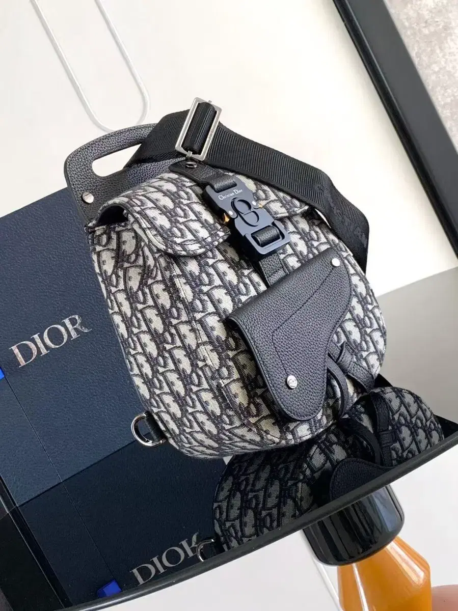 DIOR gallop oblique프린트 숄더 크로스백