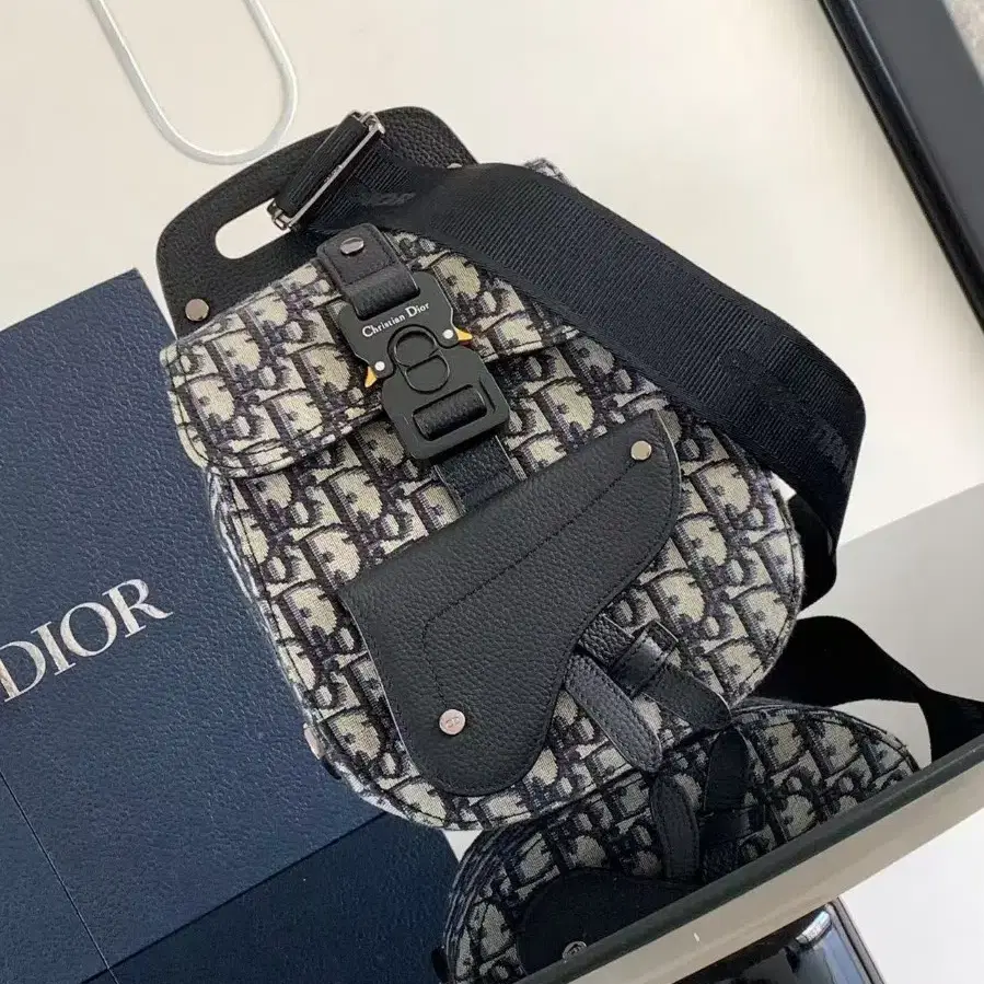 DIOR gallop oblique프린트 숄더 크로스백