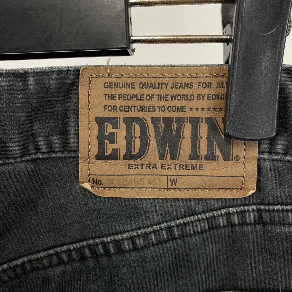 빈티지 EDWIN 워싱 코듀로이 팬츠