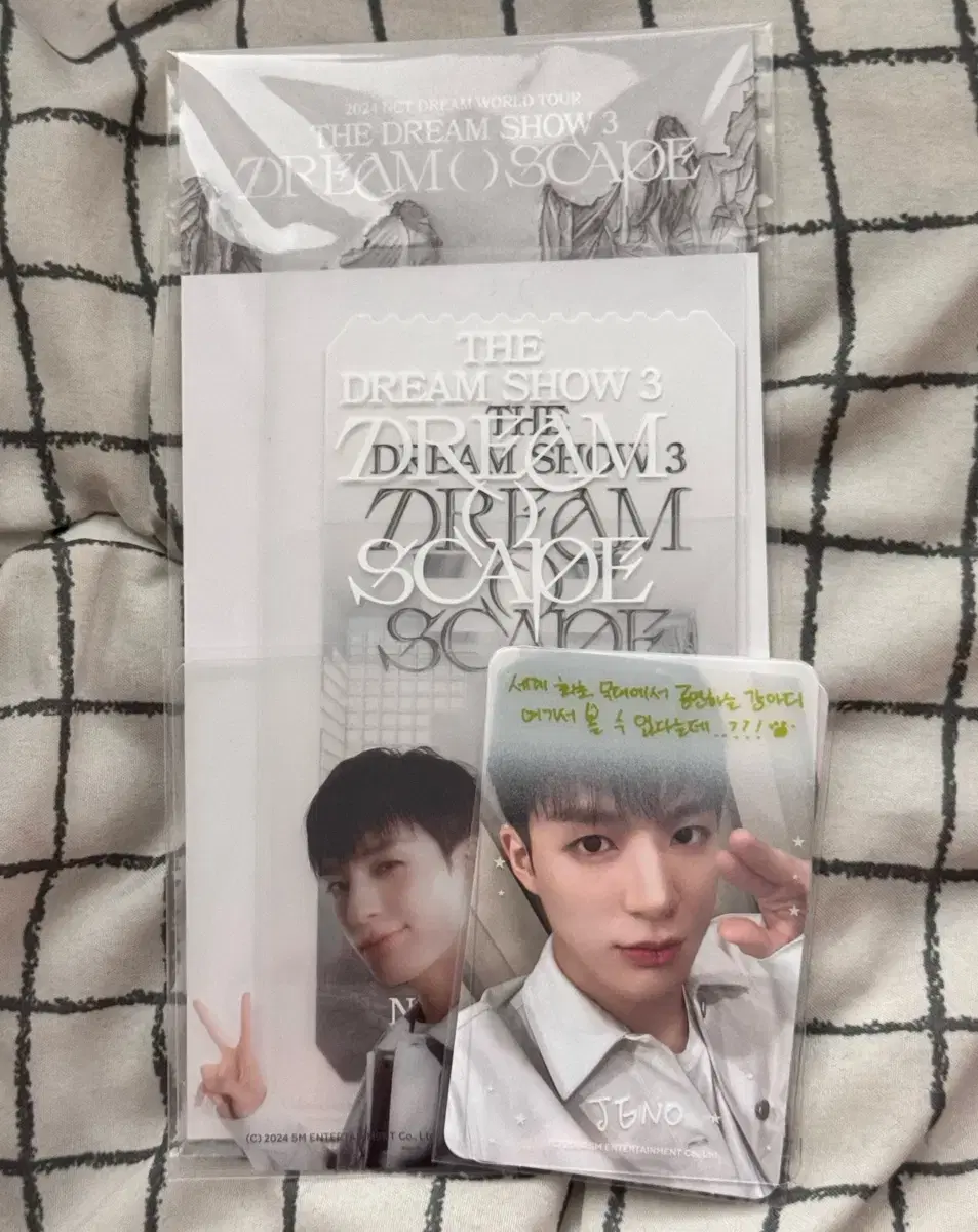 NCT DREAM Dream Show3 md jeno photocard wts Ticket Set MD