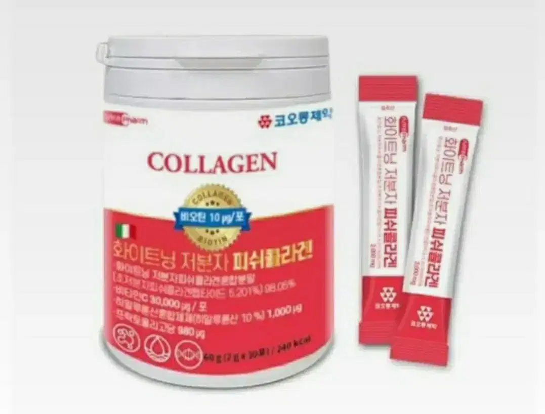 저분자 피쉬콜라겐 2g 30포 10통 최신 제조로만 나갑니다