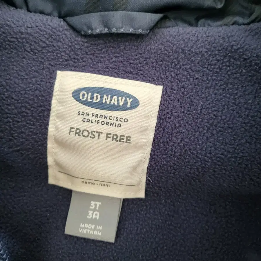 OLD NAVY 토들러 패딩조끼 3T