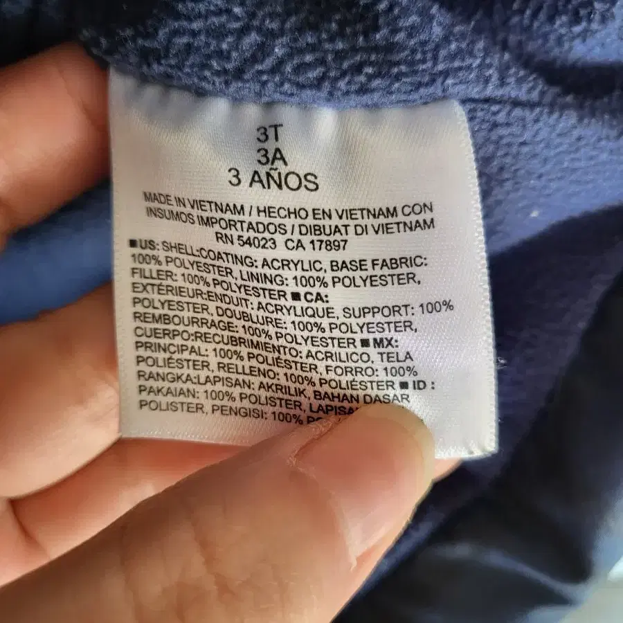 OLD NAVY 토들러 패딩조끼 3T