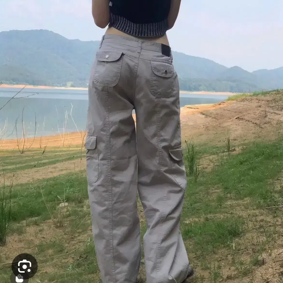 애즈온 디토팬츠 그레이  M ason ditto cargo pants