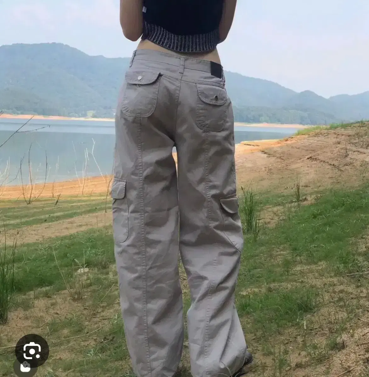 애즈온 디토팬츠 그레이  M ason ditto cargo pants