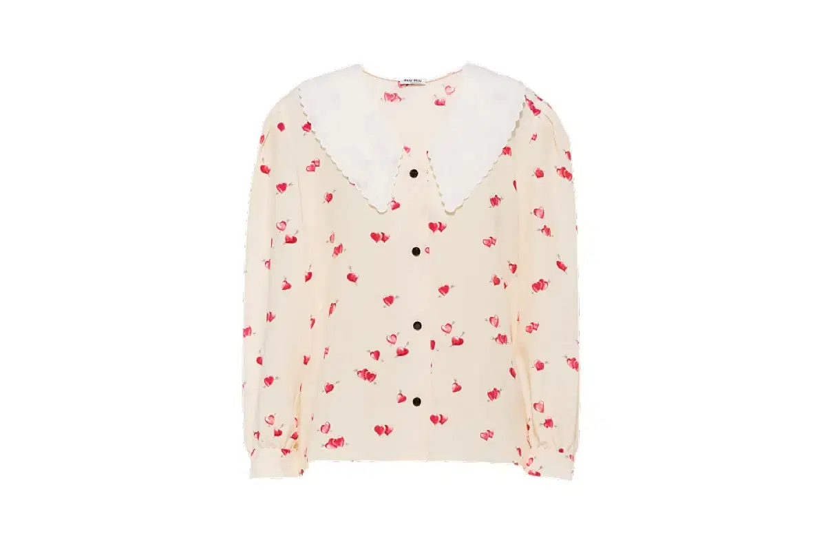 Miu Miu Heart Blouse