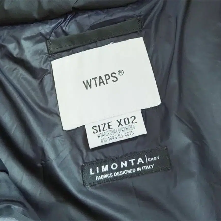 Wtaps 패딩 조끼