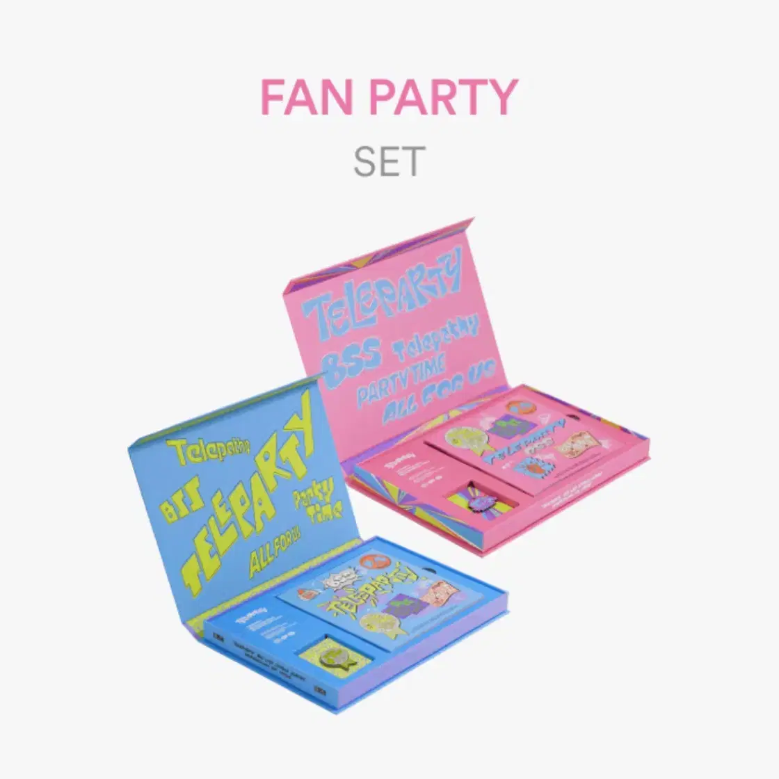 부석순 2nd Single Album 'TELEPARTY' 미개봉 앨범