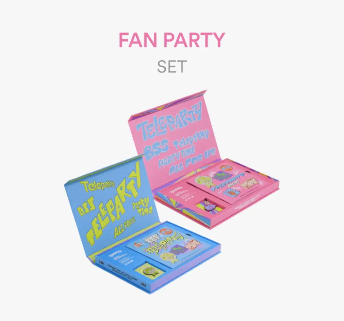 부석순 2nd Single Album 'TELEPARTY' 미개봉 앨범