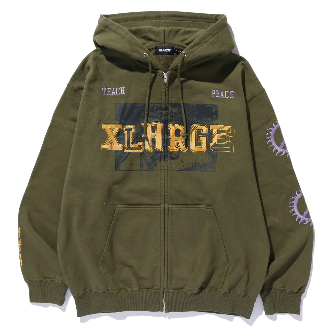 [해외] XLARGE 엑스라지 캠퍼스 후드집업 24FW