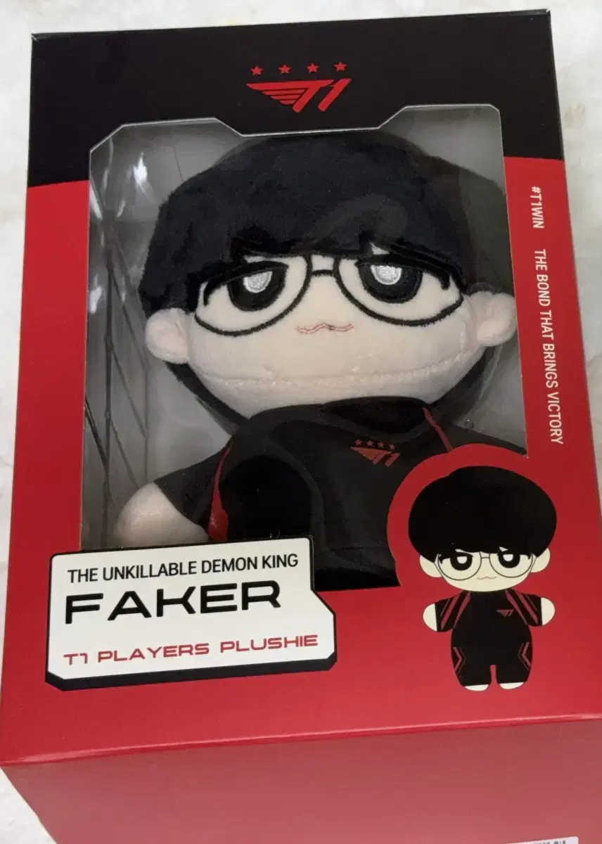 T1 티원 페이커 faker 20cm 인형 plushie