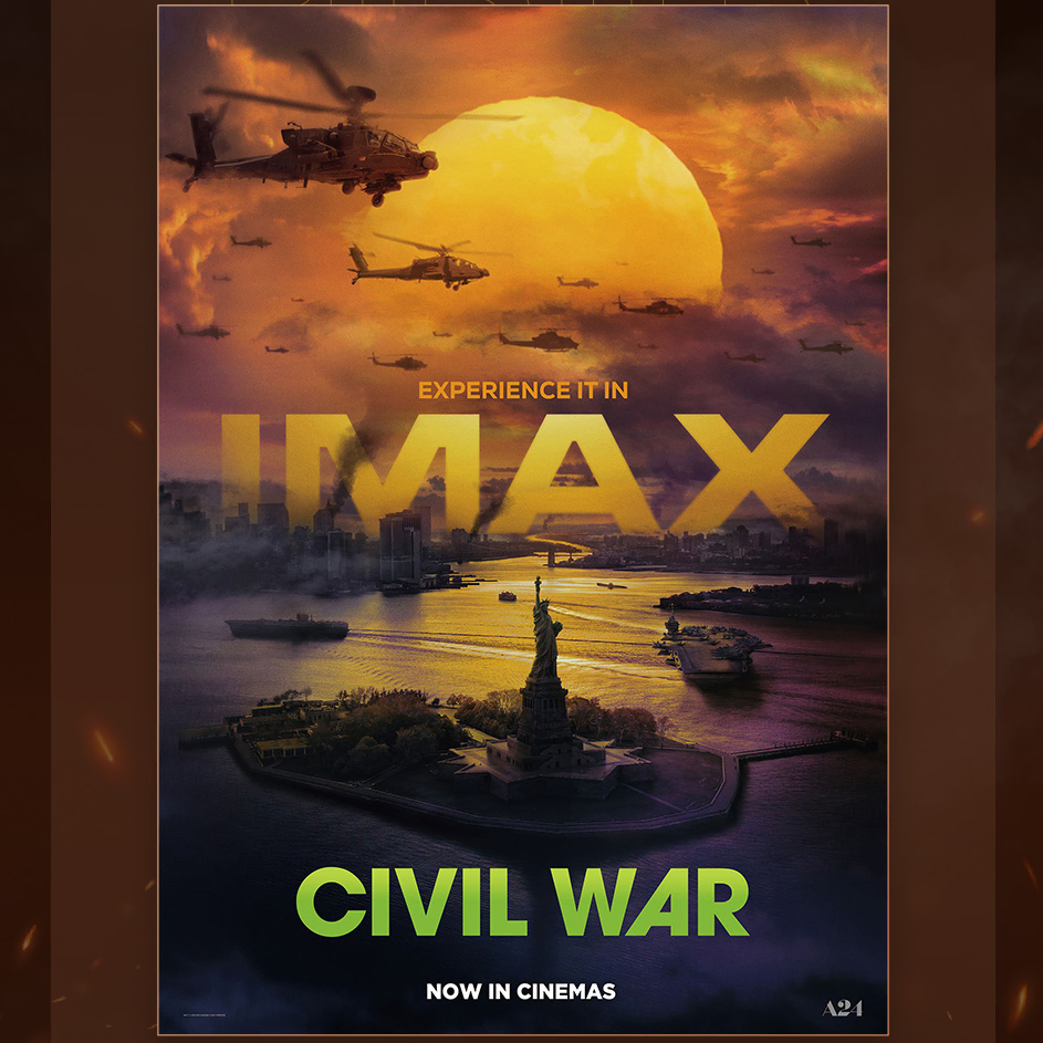 CGV TTT+IMAX 포스터 - 시빌워: 분열의시대