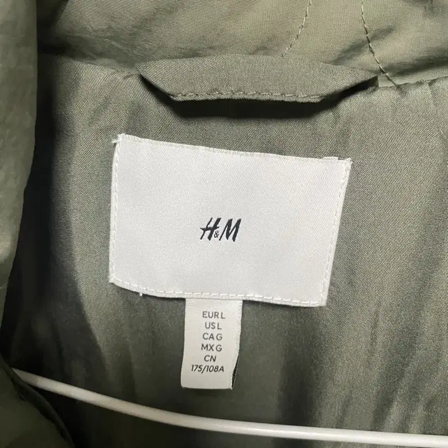 H&M 퀄팅자켓