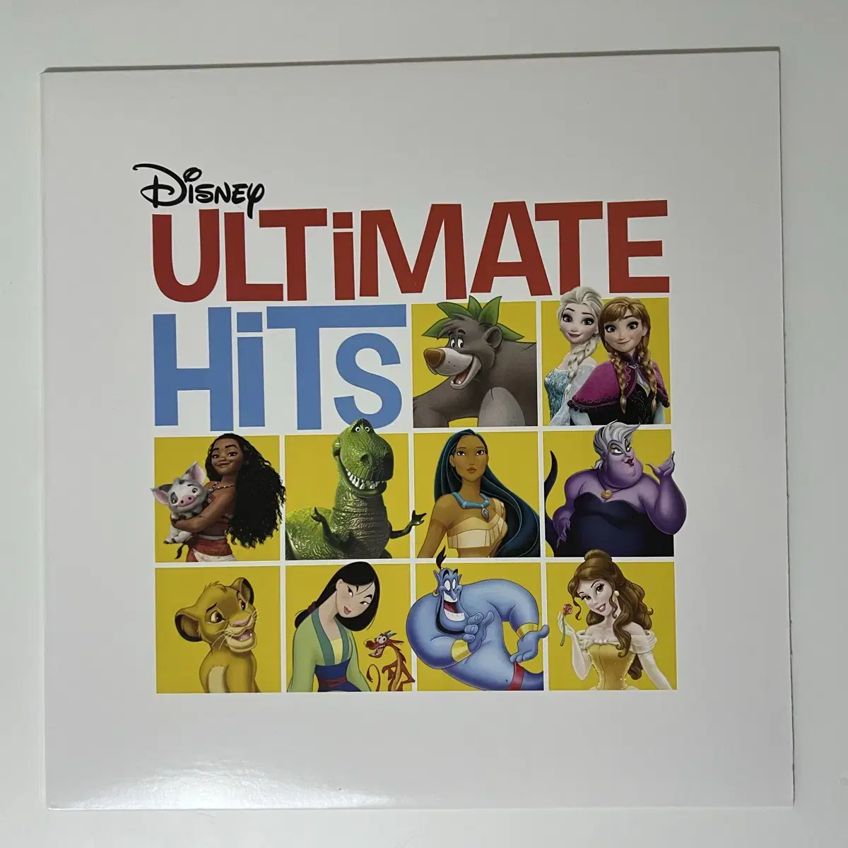 디즈니 Disney Ultimate Hits 1,2 블랙반 LP