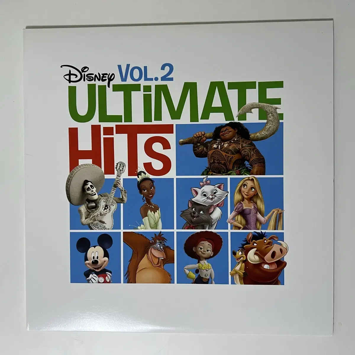 디즈니 Disney Ultimate Hits 1,2 블랙반 LP