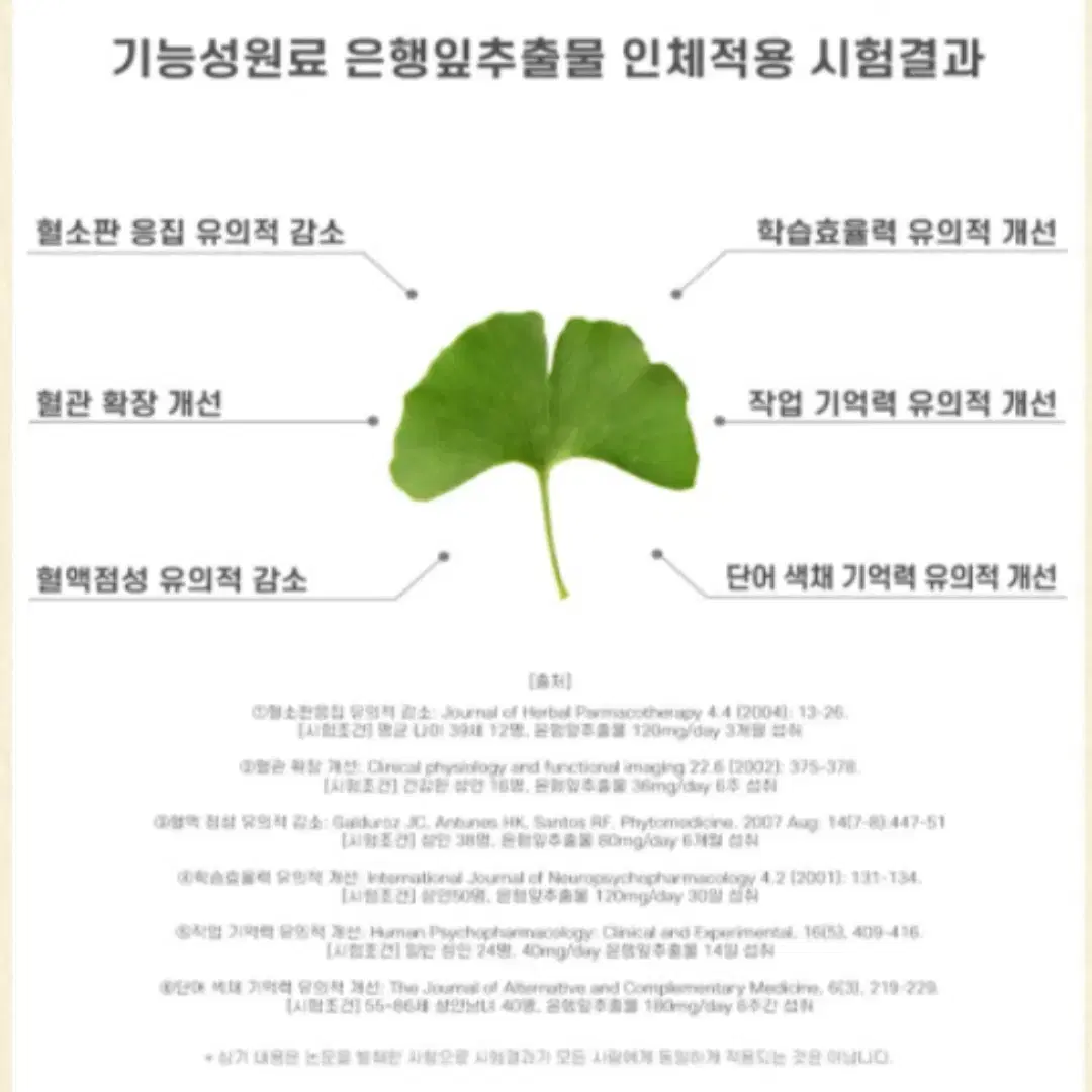 은행잎추출물 DHA EPA 징코 수험생 오메가3 60캡슐