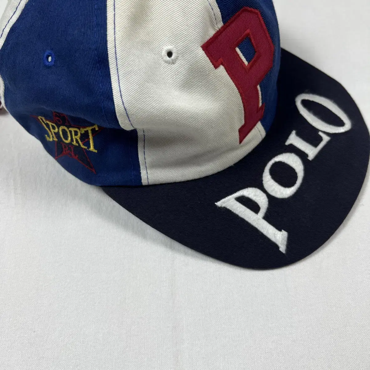 90s 폴로스포츠 polo 스펠아웃 p 로고 캡 모자