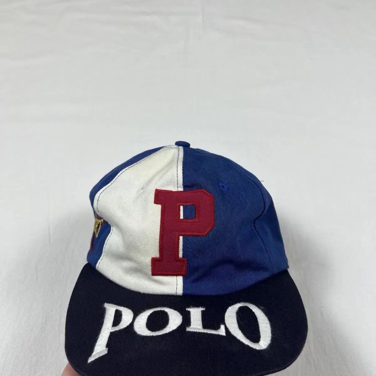 90s 폴로스포츠 polo 스펠아웃 p 로고 캡 모자