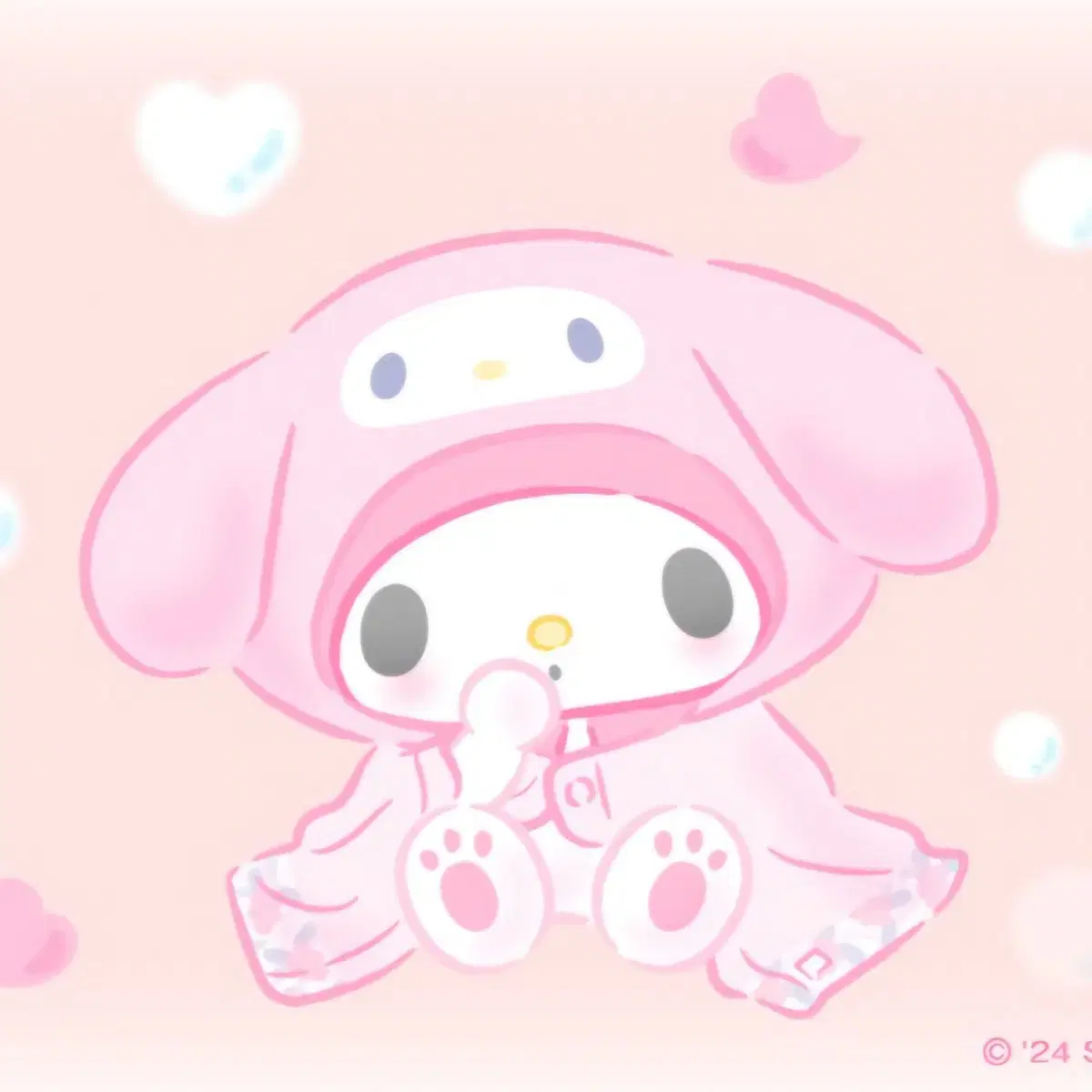 [New/Missing] My Melody Heart Key Baekcham Mascot