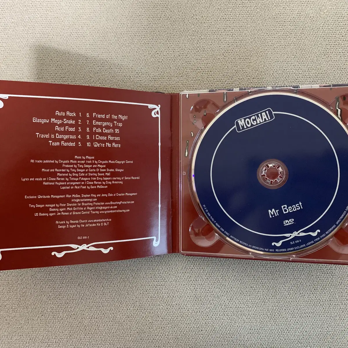 [CD] Mogwai - Mr. Beast DVD 포함 한정반