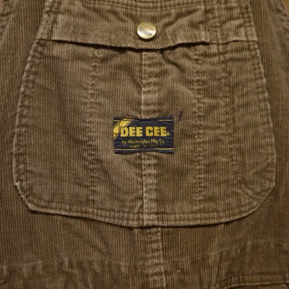 70s Washington Dee Cee cords Overalls