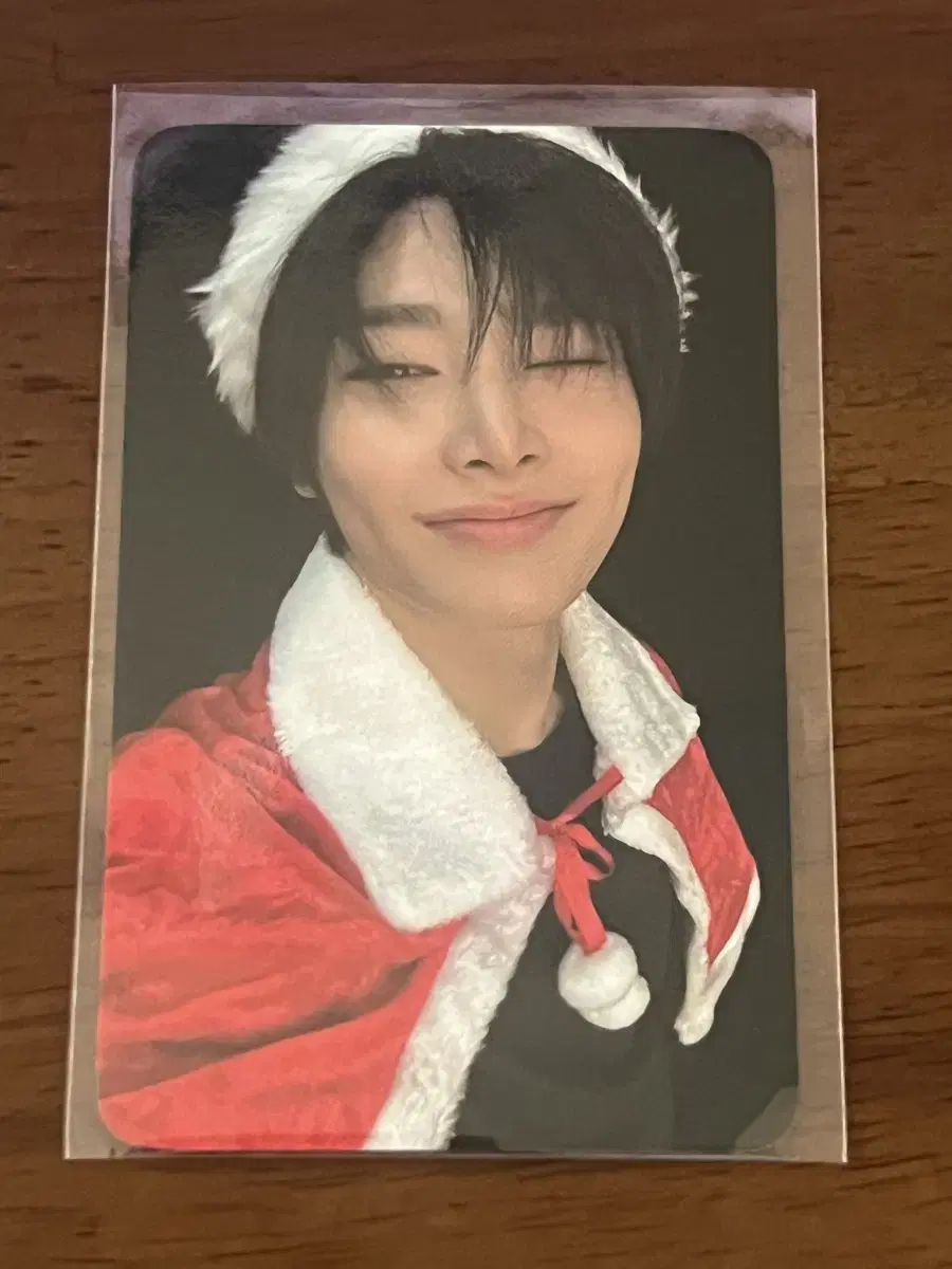 Straykids Hap Santa Photocard