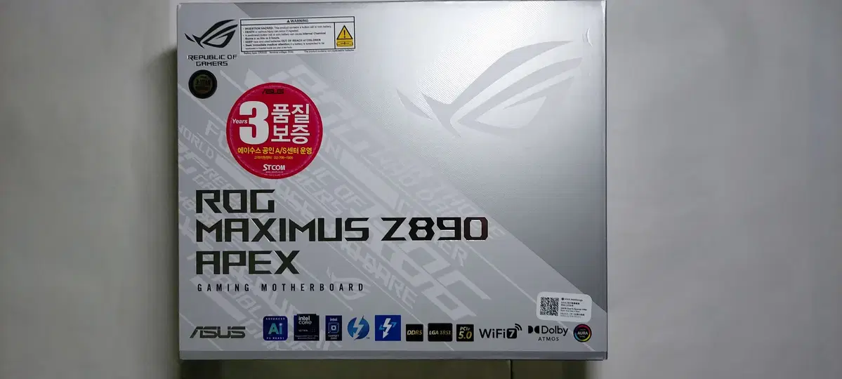 Z890 APEX + Ultra7 265K + DDR5 7200 32GB