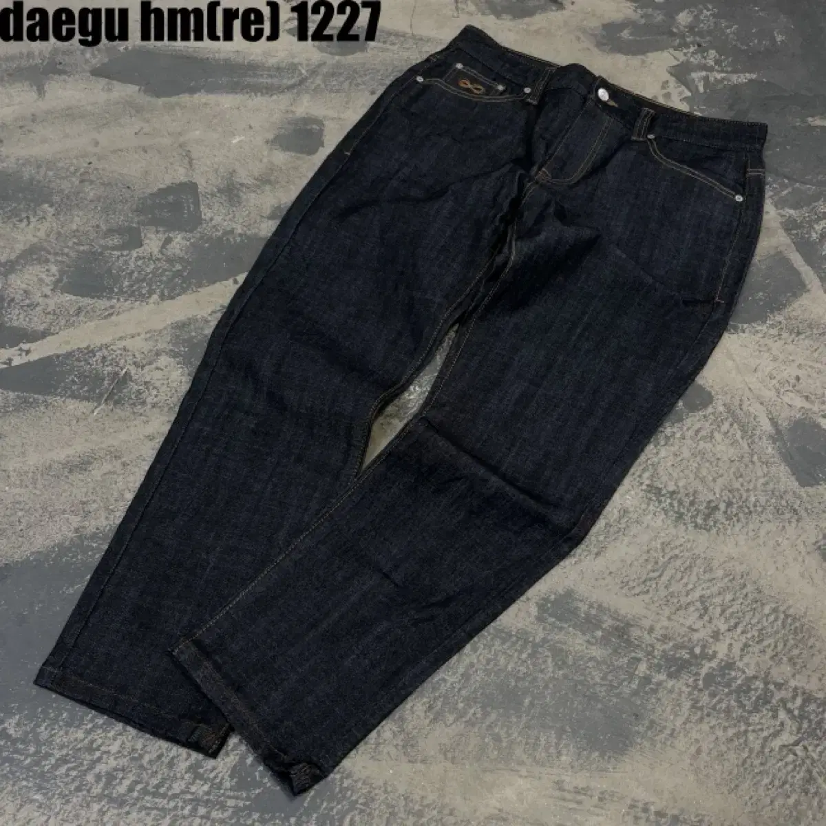 Flack Raw Edge Denim Pants 33(M)