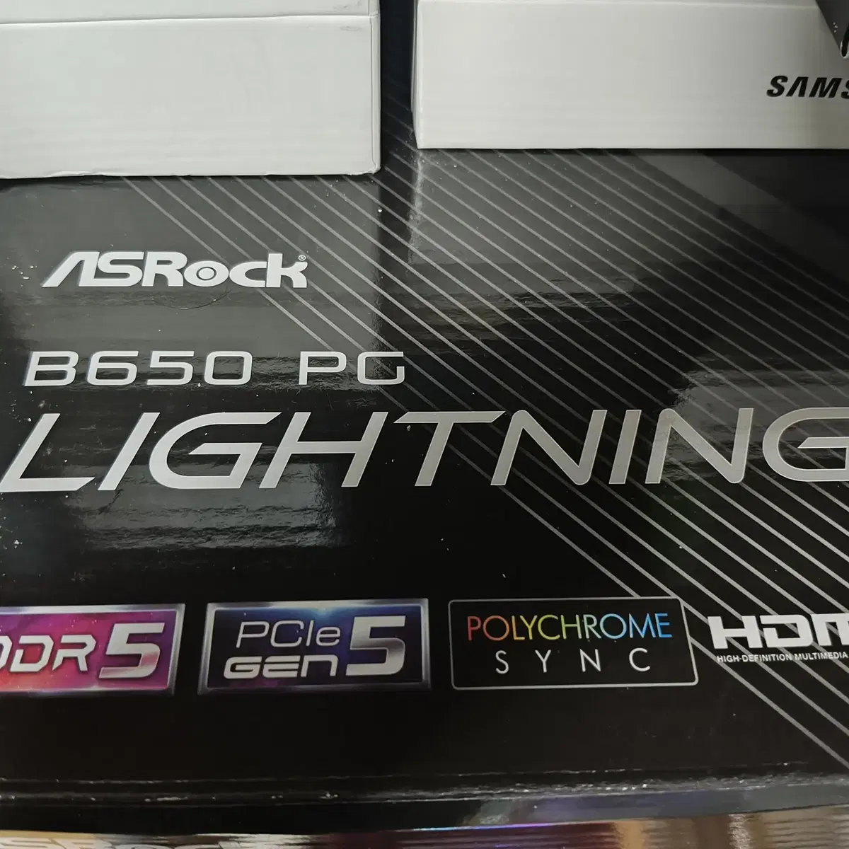 asrock b650 pg lightning+블투동굴이+am5소켓가이드