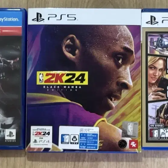 [중고] GTA5 + NBA2K24 + 언틸던 일괄판매