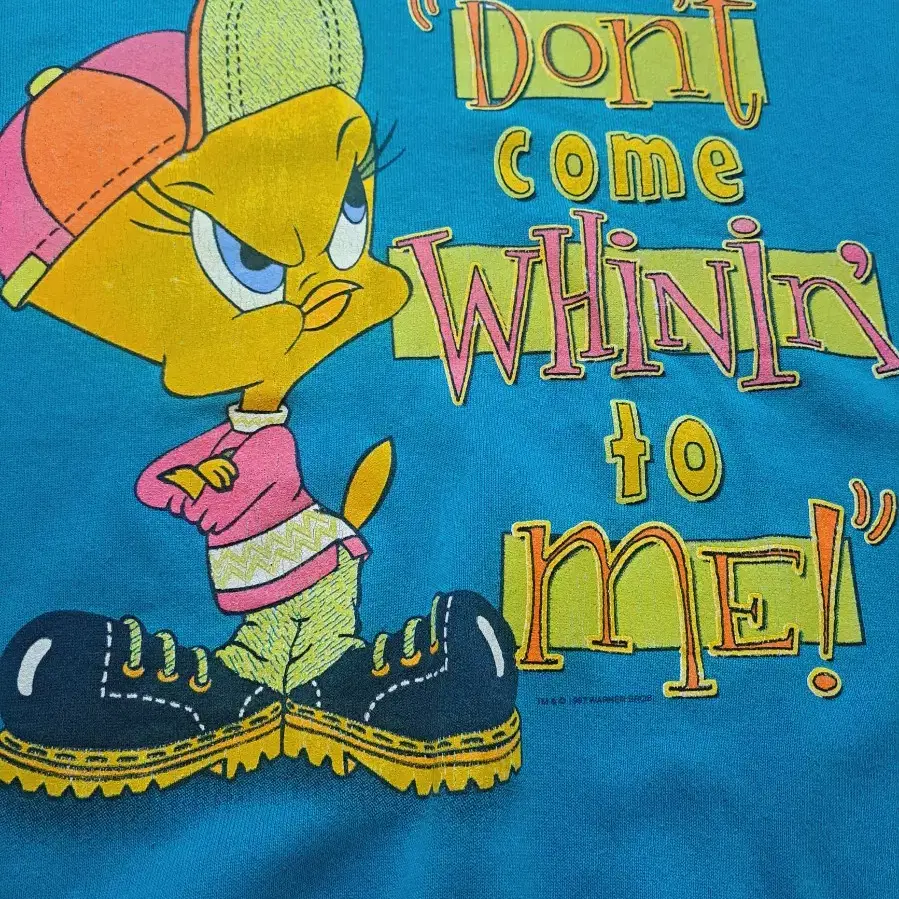 90s looney tunes 스웻셔츠