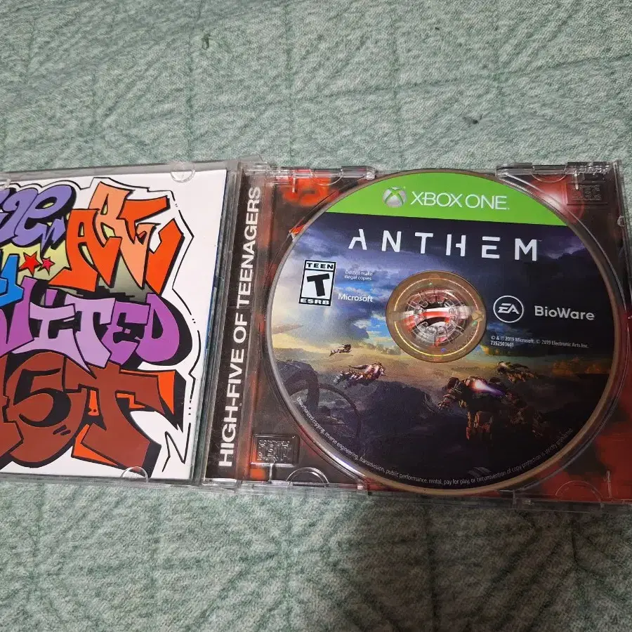 xboxone 앤썸(앤섬) 겜cd 싸게 팝니다