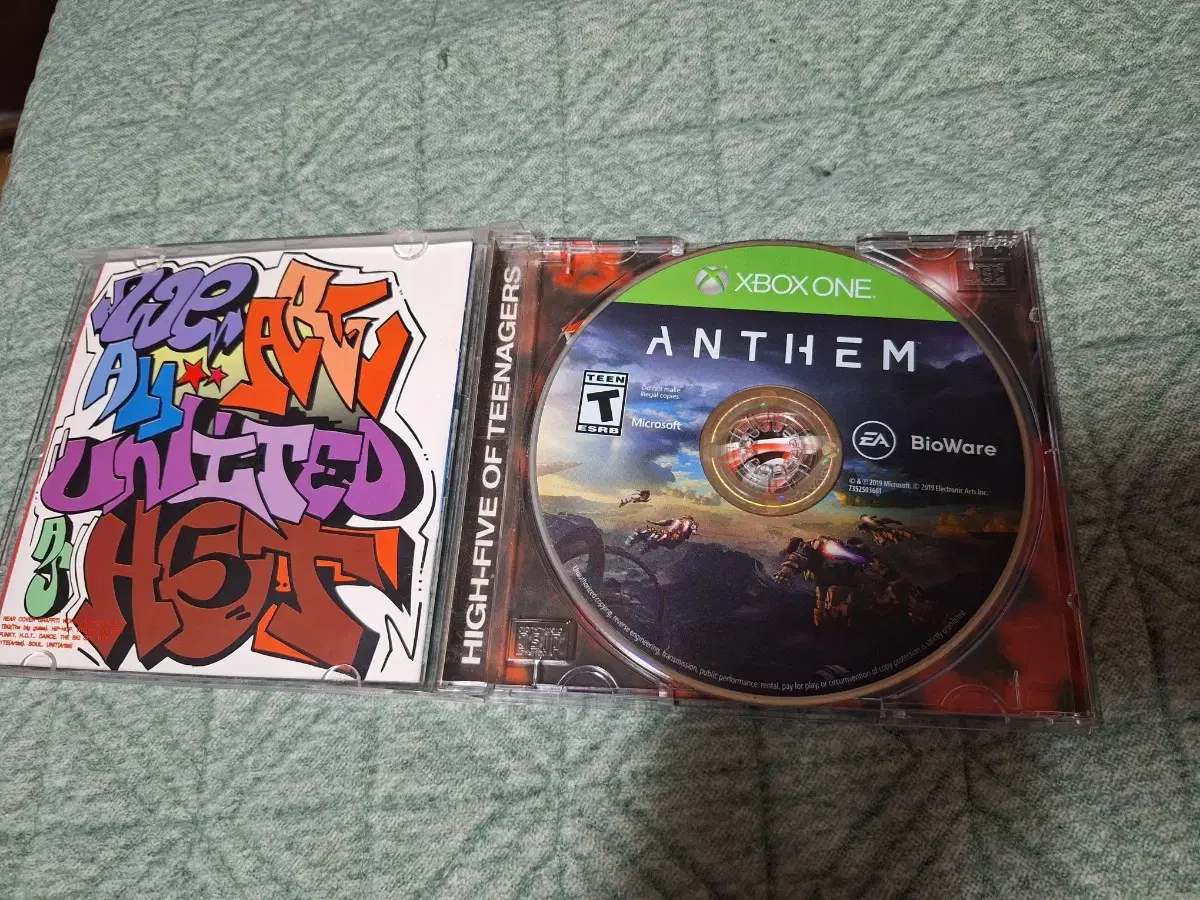 xboxone 앤썸(앤섬) 겜cd 싸게 팝니다